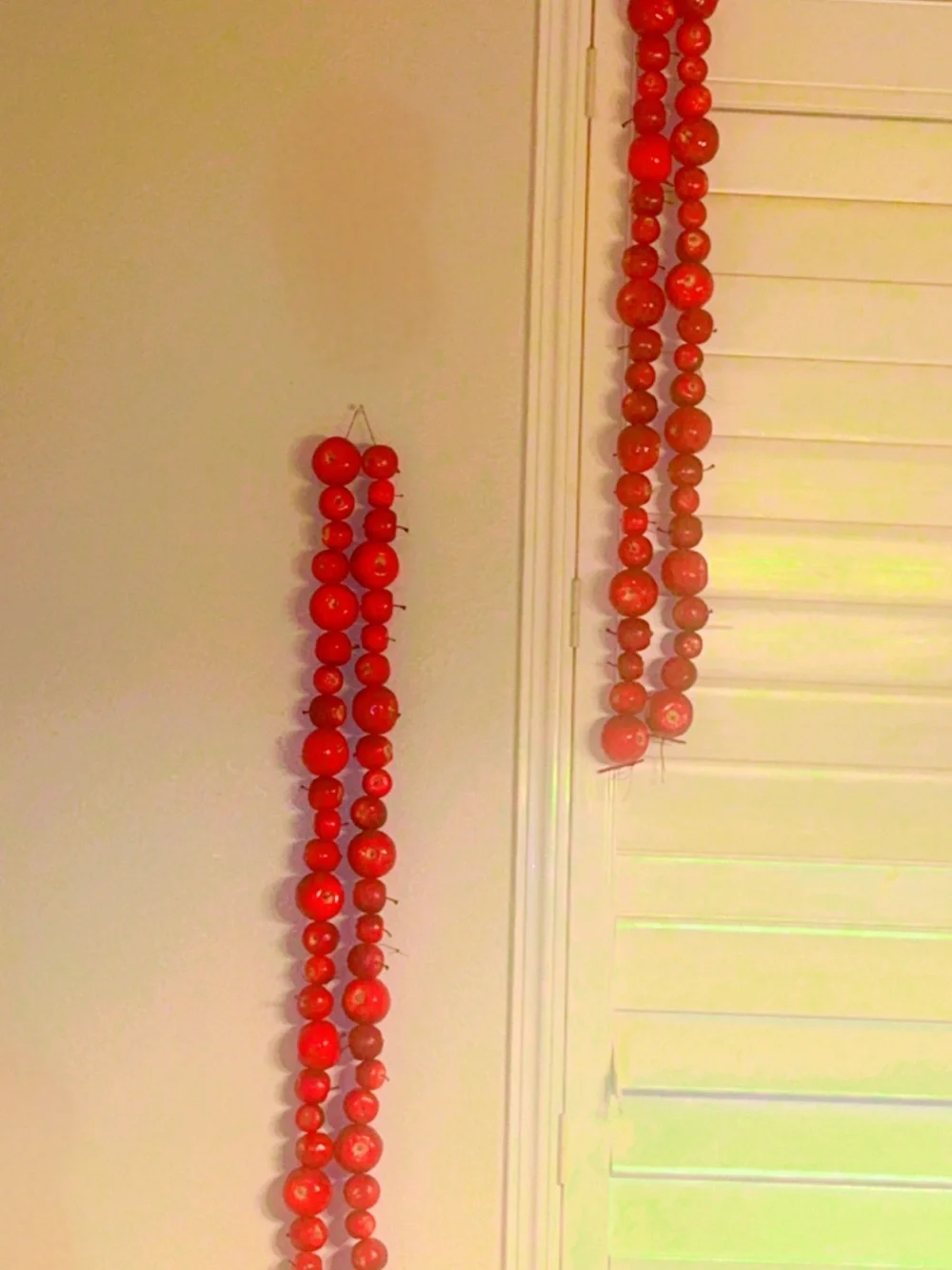 Red Decorative Bead Wall Hanging - Brand